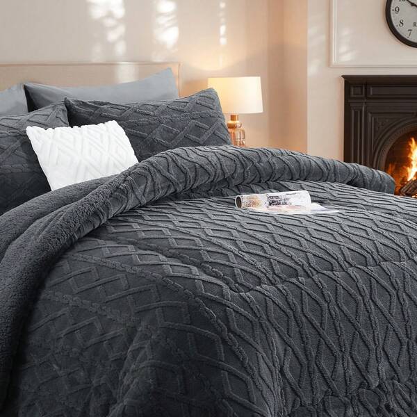 1pc Thick Ultra-Soft Taffeta Comforter - Warm & Cozy Winter Quilt, Breathable Fluffy Plush Double Sided Velvet Blanket, For Twin, Full, Queen, King Sizes Bed, Machine Washable, Halloween Gift, Chrismas Gift